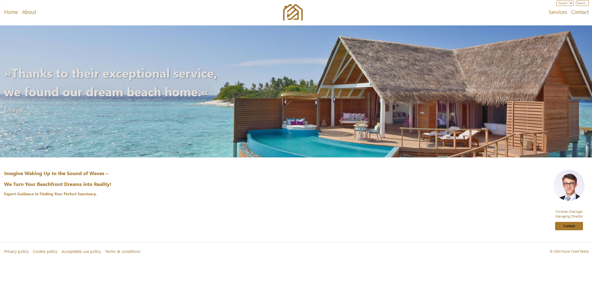 UrbanEstate Immobilien Website