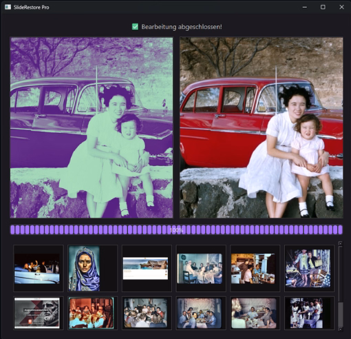 SlideRestore Pro user interface